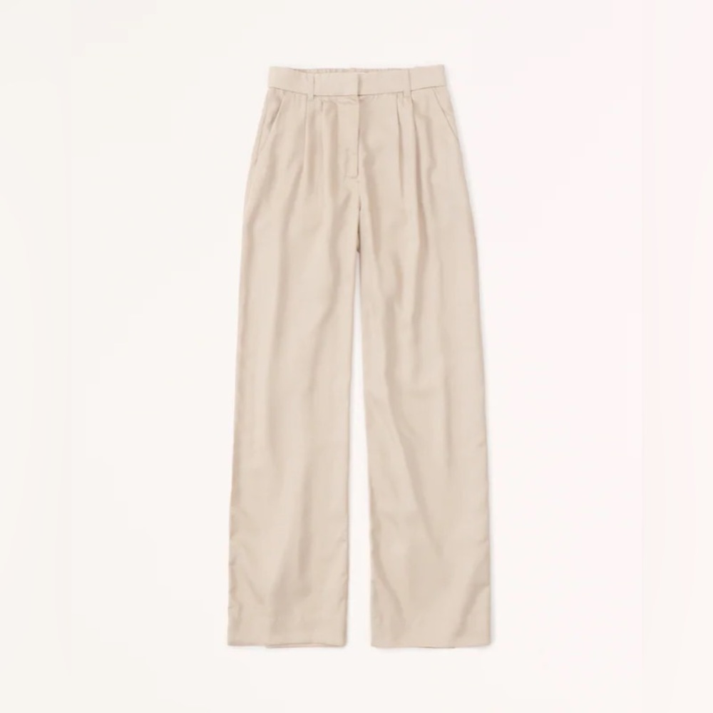 A&F Tailored Wide Leg Pant